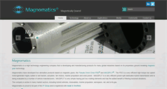 Desktop Screenshot of magnomatics.com